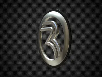 sampo rosenlew logo 3D model