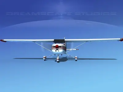 Cessna 150 Commuter V06 3D model