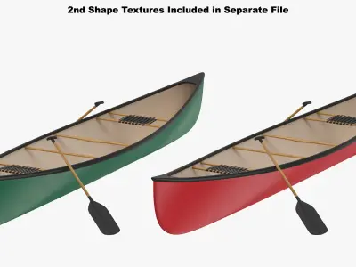 Water Craft Collection 01 3D model