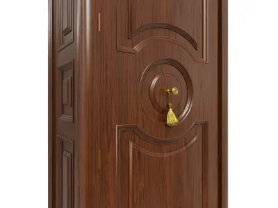 Classic cabinet 07 02 3D model