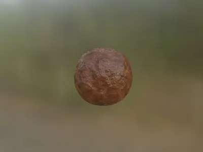 Realistic Meatball 3D Model Low-poly 3D model