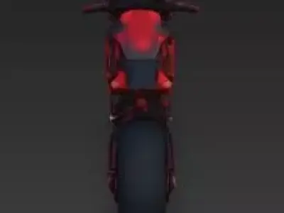 Moto Futurista CyberSport 3D 3D model