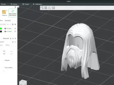 Custom3Dprint Minifigure Accessory - Minifigure Hair S2 - 028 3D print model
