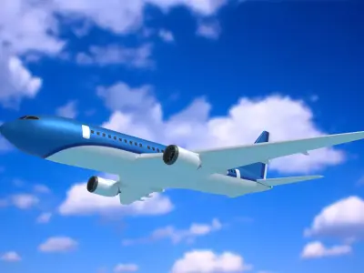 boeing 787 model  3D model