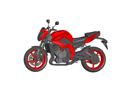 Yamaha FZ8 Fazer 3D model