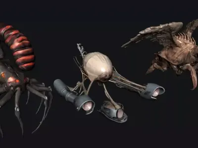 Creature Monster 3D model order