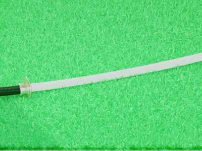 Katana and vakidzaci Low-poly 3D model