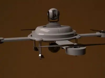Drone 3D model 35