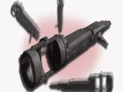 Berserk Guantlet Metal Arm Left - FanModel Free low-poly 3D model