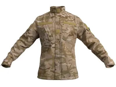 Crye Precision G3 Combat Jacket - Marvelous Designer 3D model