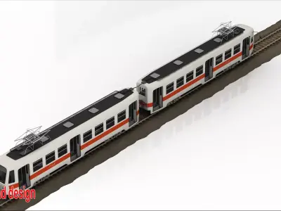 trams cairo old 3ds max and vray and lumion 3D model