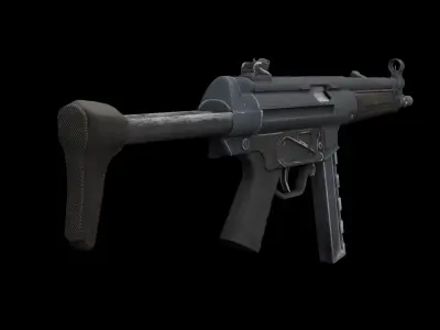 MP5  Assault gun 3D model