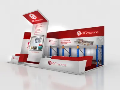 Exhibiton Stand 3D model