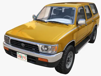 Toyota 4runner hilux 3D Model Pack