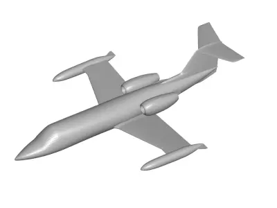 bombardier Learjet 35 3D model