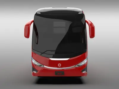 Marcopolo G8 1200 Bus 3D model