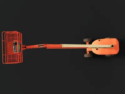 Telescopic Boom Lift  3D model