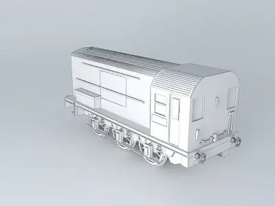 Eco Rail Track Shunter Dummy Old Steam Days Free 3D model