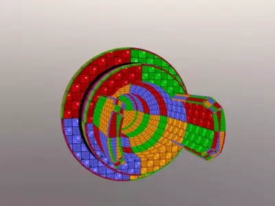 Grinder Bushing 3D print model