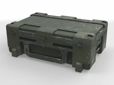 Military crate 44 3D model