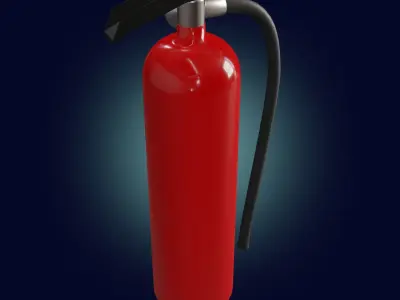 Fire Extinguisher  Low-poly 3D model purchase
