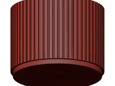 Rillo side tables 3D model