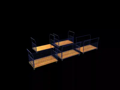 Handling Trolley 02 3D model