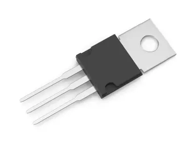 Power Resistor Low-poly 3D model purchase