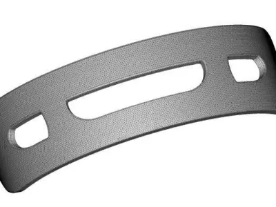 Kids Car Bumper 3D print model