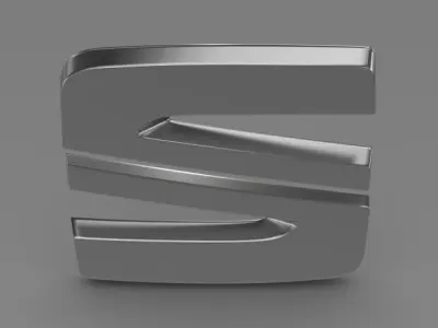 Seat new 3d logo 3D model