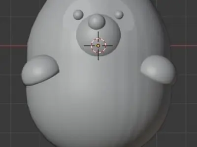 Panda toy 3D model