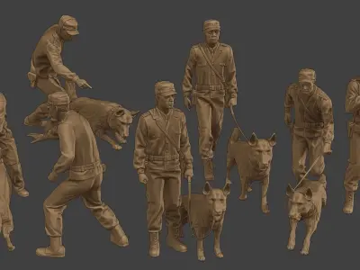 Czechoslovak communist Police K9 Pack 1