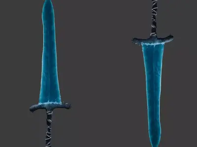 Moonlight Greatsword 3D model