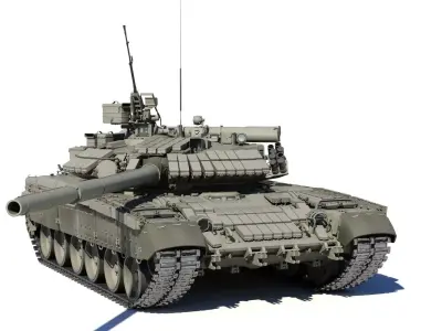 T-80UD 3D model