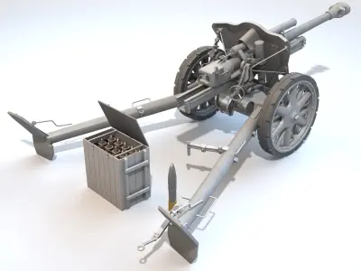  10-5 cm LeFH 18-40 howitzer 