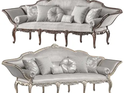 andrea fanfani sofa 734 3D model
