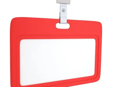 ID badge 3D model