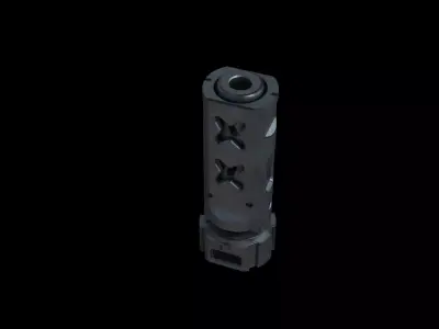muzzle brake vgr 3D model