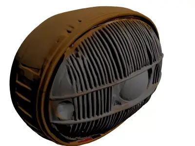 Industrial Vehicle Safety Light 3D model
