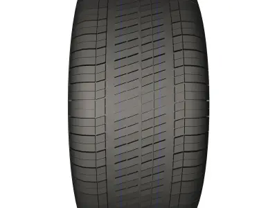 spoke wheel 21 3D model