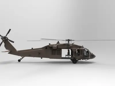 sikorsky UH-60 3D model