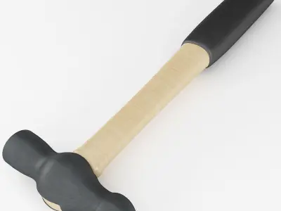 Ball Peen Hammer 3D model purchase