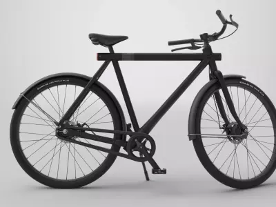 VanMoof Electrified S black 3D model