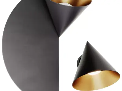 Rubi Duo and Mono wall lamp by Robin 3D model