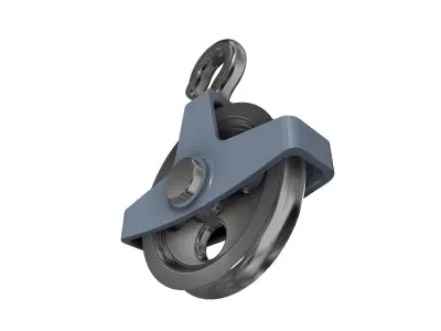 Roller system 3D model
