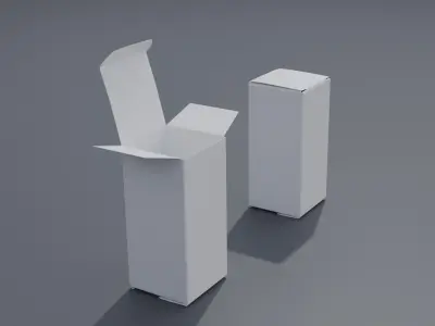 Packaging product box02 3D model