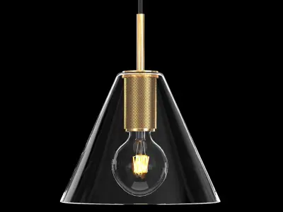 UTILITAIRE FUNNEL SHADE PENDANT 3D model