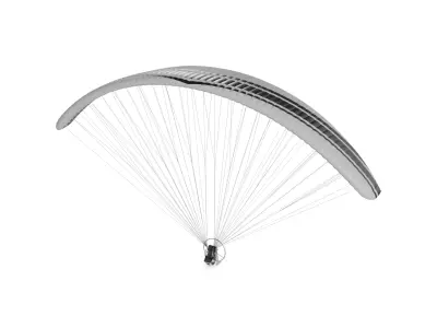 Unpowered Paraglider 3D model get