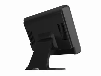 Cash Register POS with Touch Screen 3D model