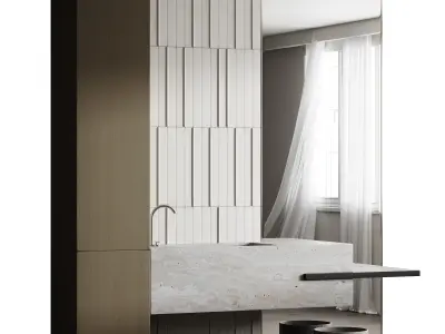 Bathroom furniture 8 3D model